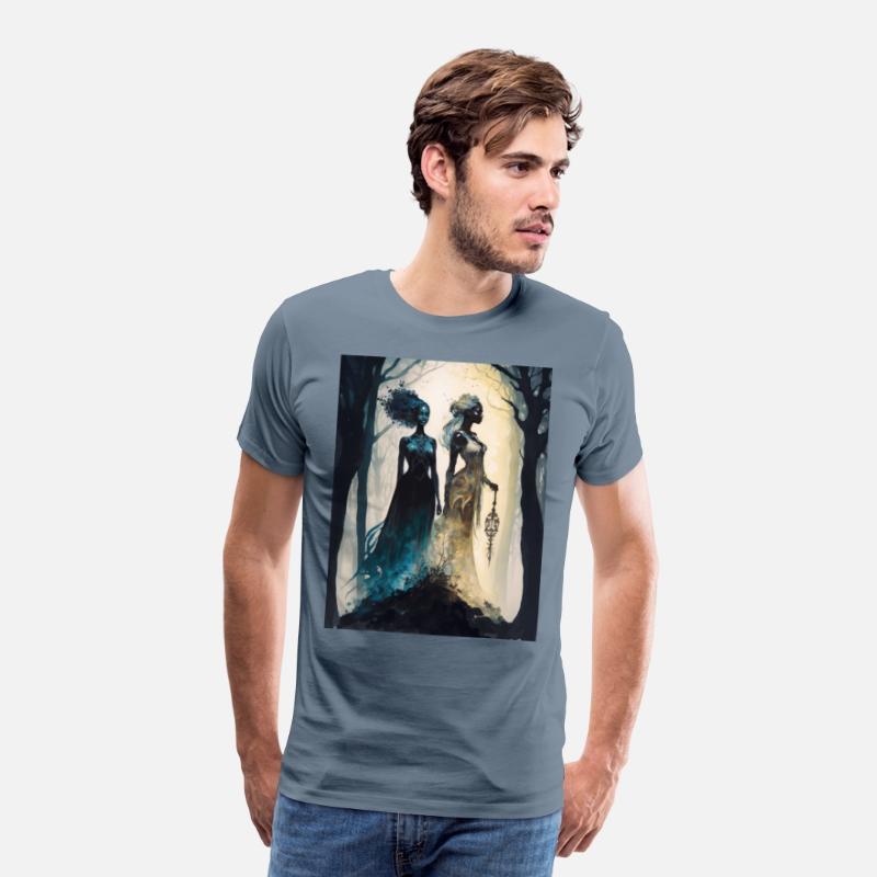 Black Nature Goddess - African American, Woodland