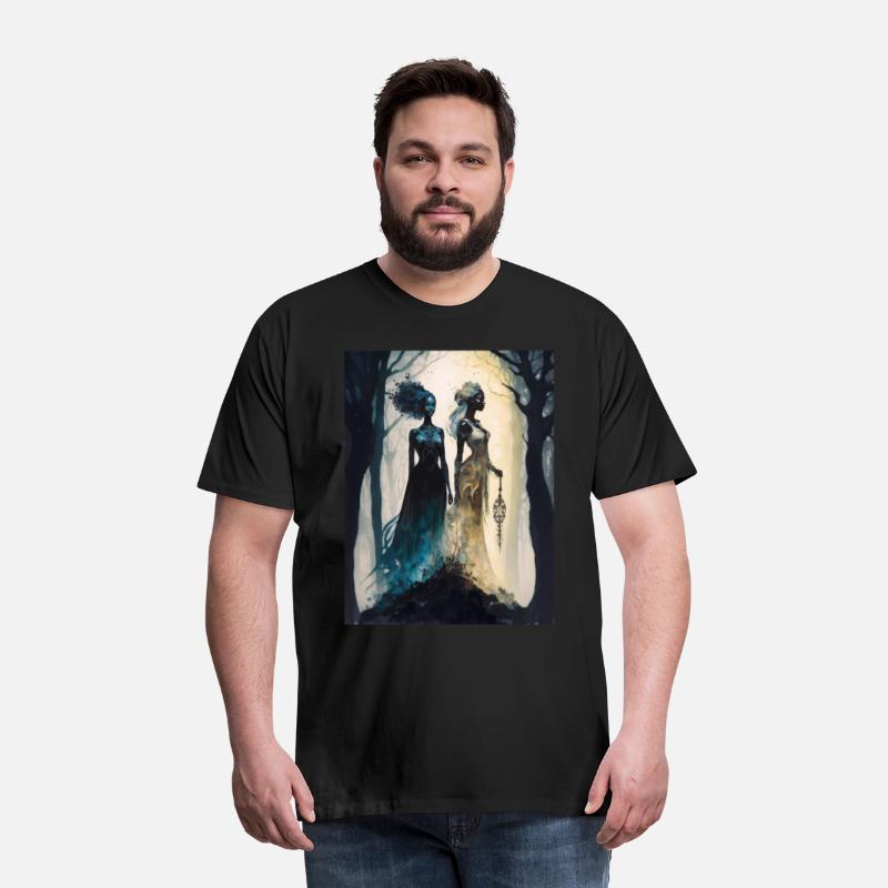 Black Nature Goddess - African American, Woodland