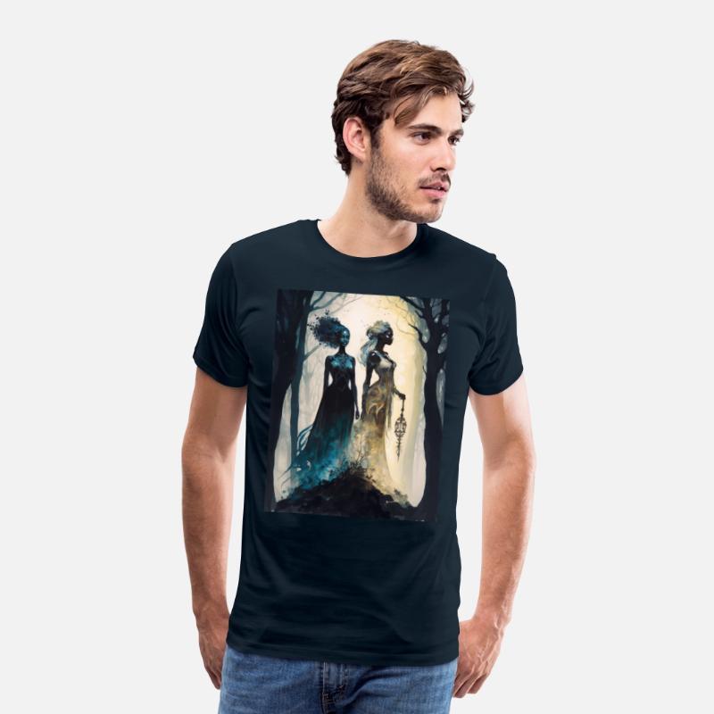 Black Nature Goddess - African American, Woodland