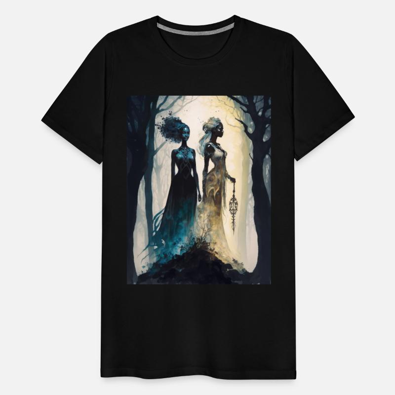 Black Nature Goddess - African American, Woodland