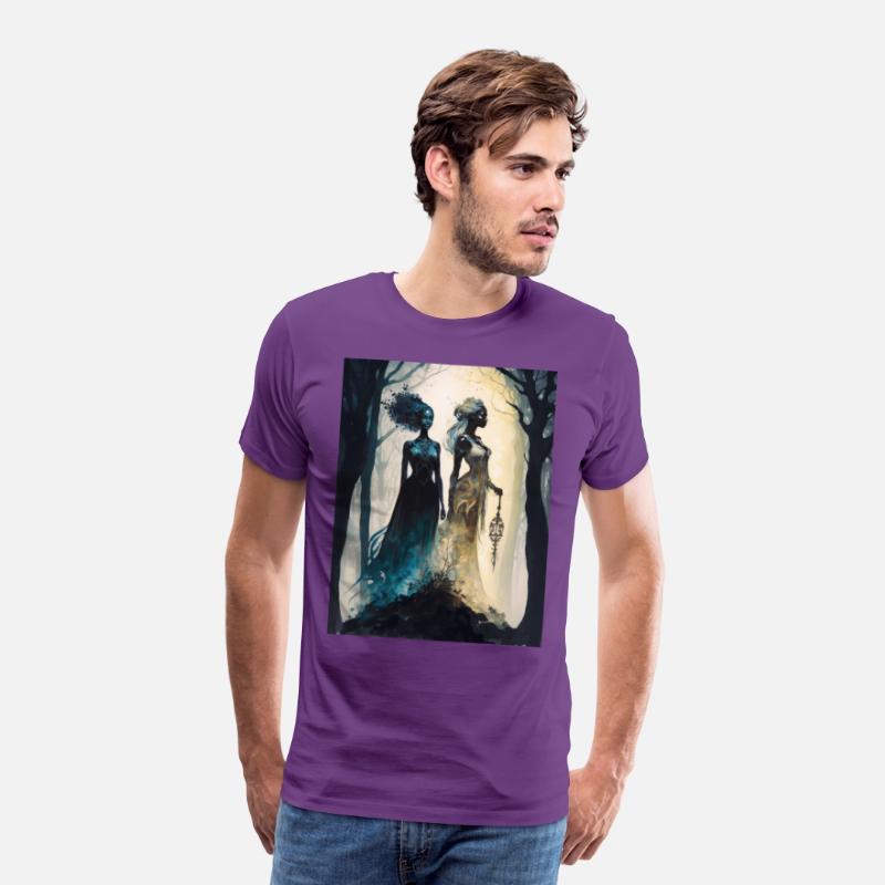 Black Nature Goddess - African American, Woodland