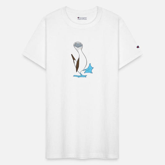 Blue footed booby t shirt galapagos islands shirt