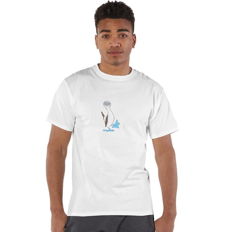 Blue footed booby t shirt galapagos islands shirt