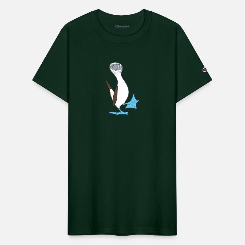 Blue footed booby t shirt galapagos islands shirt