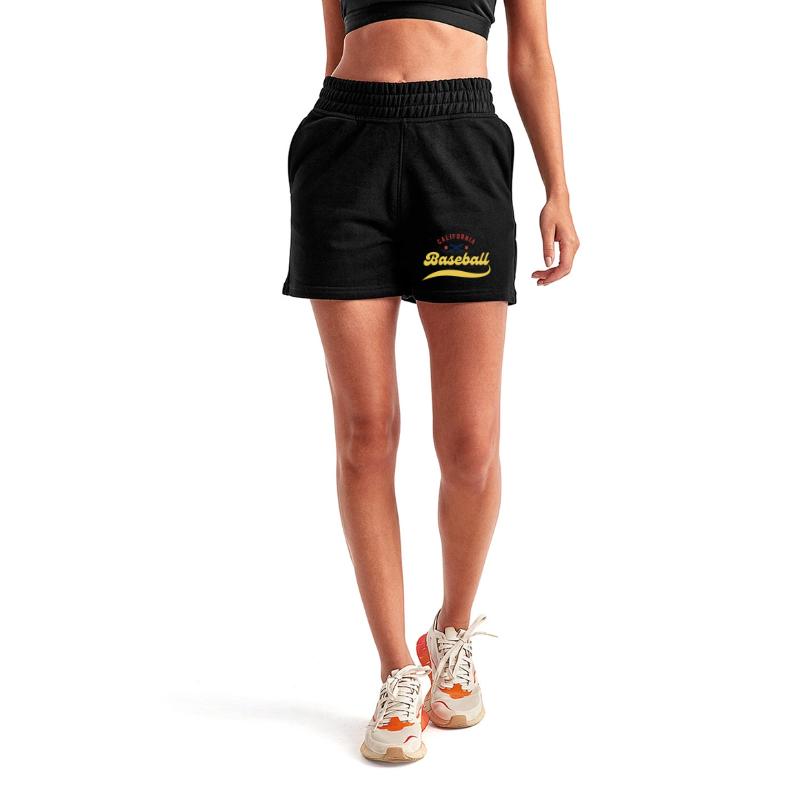 Blue Red Retro Classic California Baseball