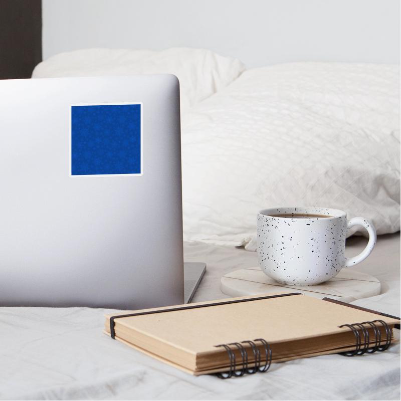 Blue Snowflakes Pattern