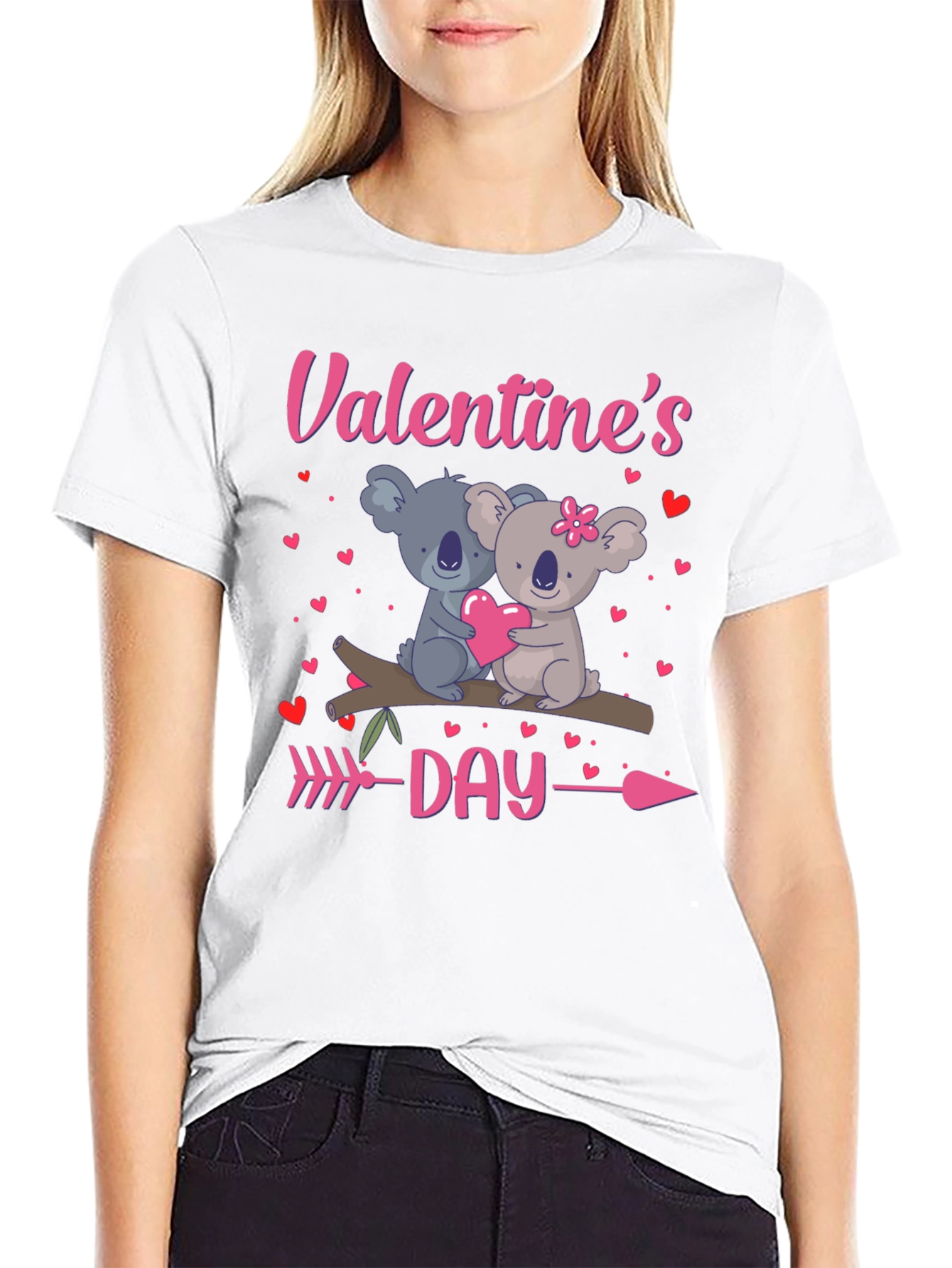 Valentines Day Koala Bear T-Shirt