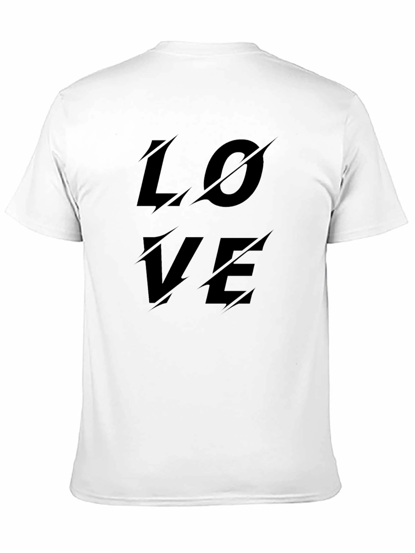 Edgy LOVE Graphic Tee - Modern Stylish Design