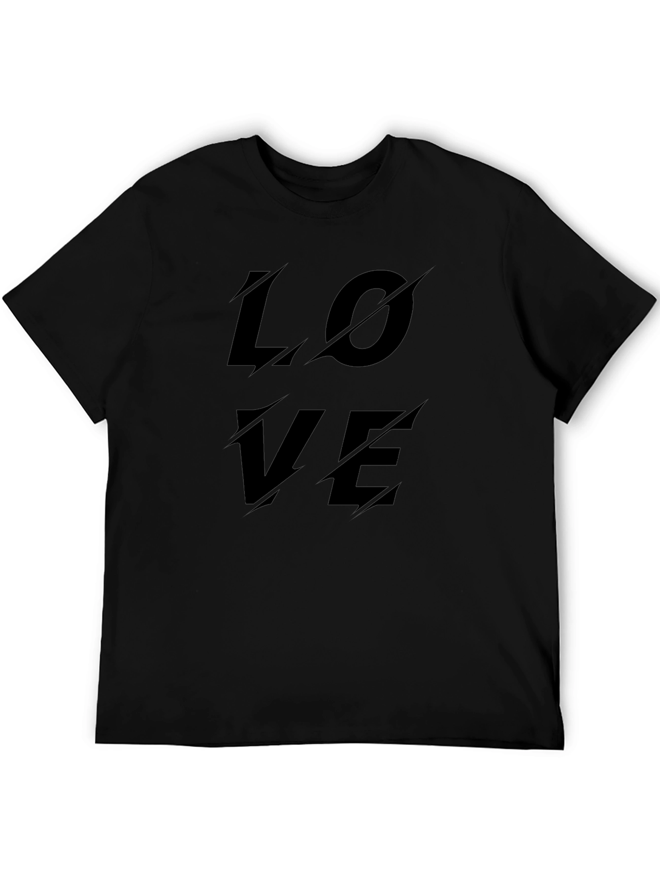 Edgy LOVE Graphic Tee - Modern Stylish Design