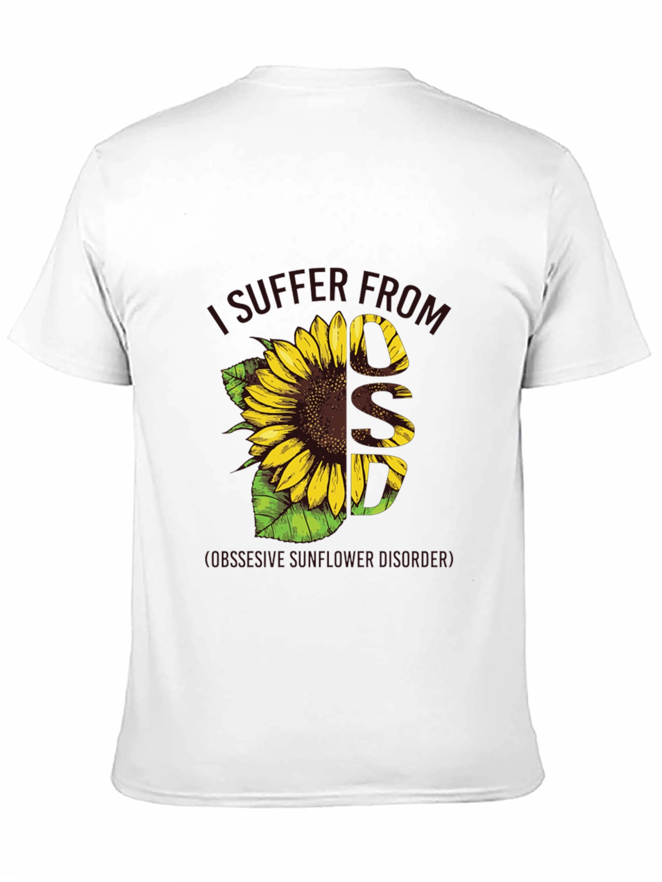 Sunflower Disorder T-Shirt -  Unique Graphic Tee