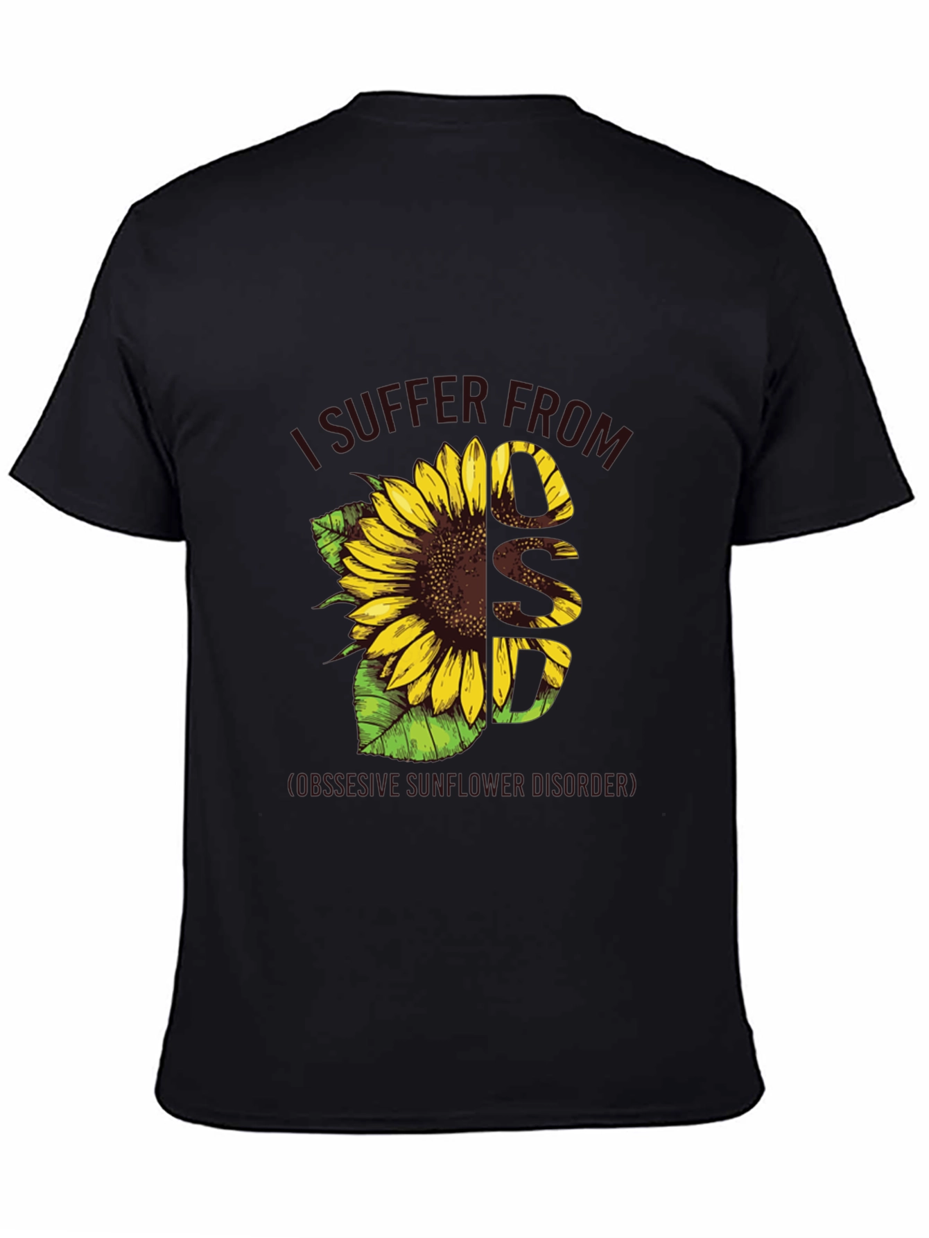 Sunflower Disorder T-Shirt -  Unique Graphic Tee