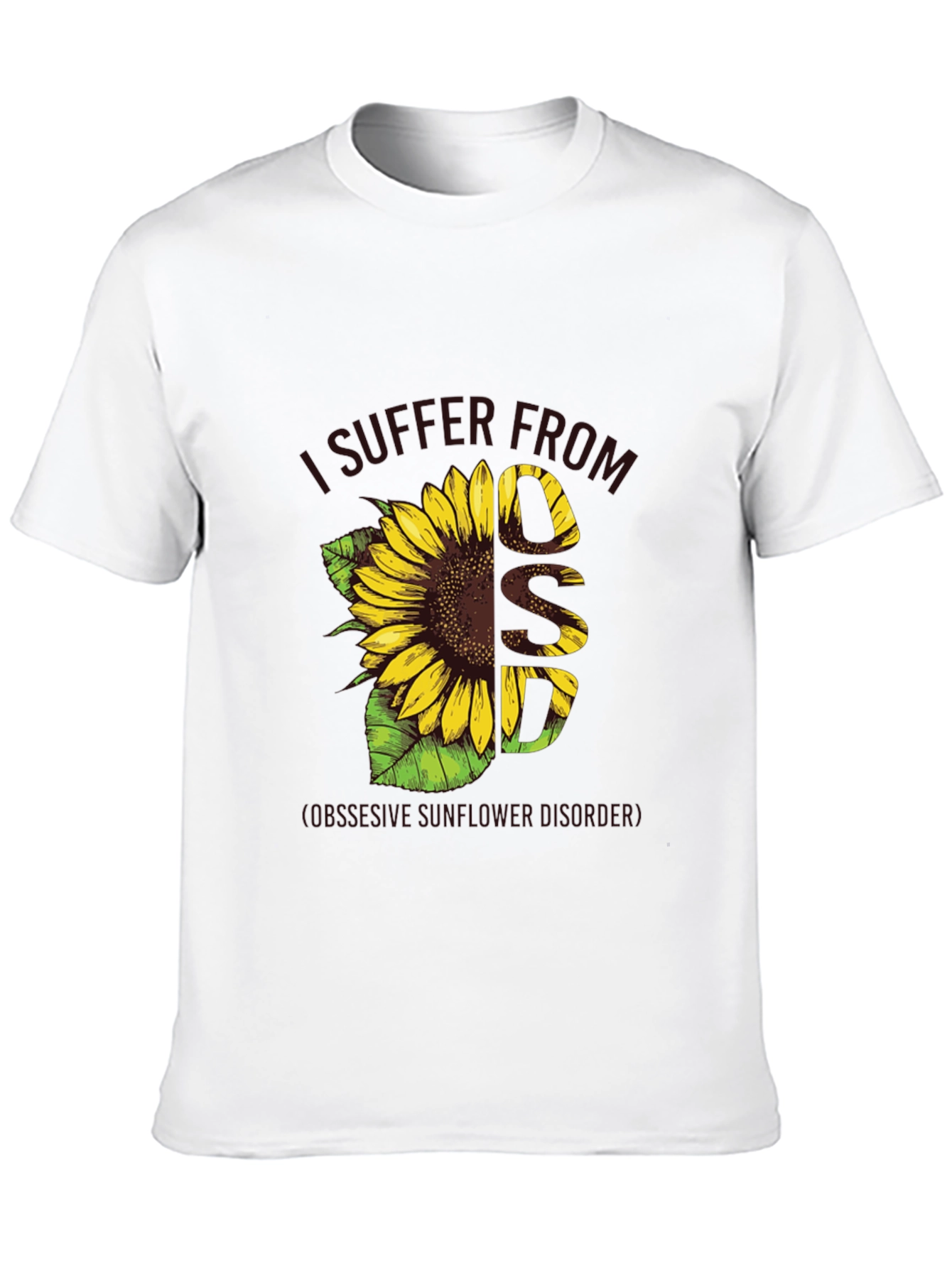 Sunflower Disorder T-Shirt -  Unique Graphic Tee