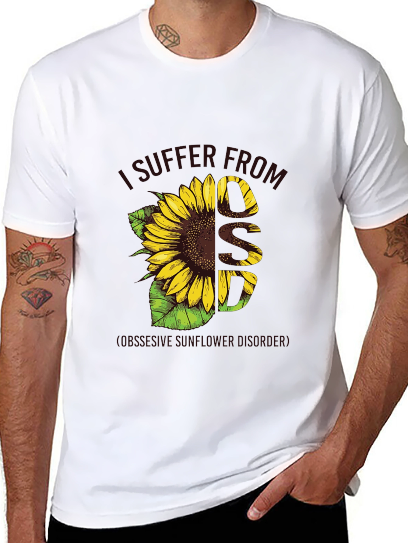 Sunflower Disorder T-Shirt -  Unique Graphic Tee