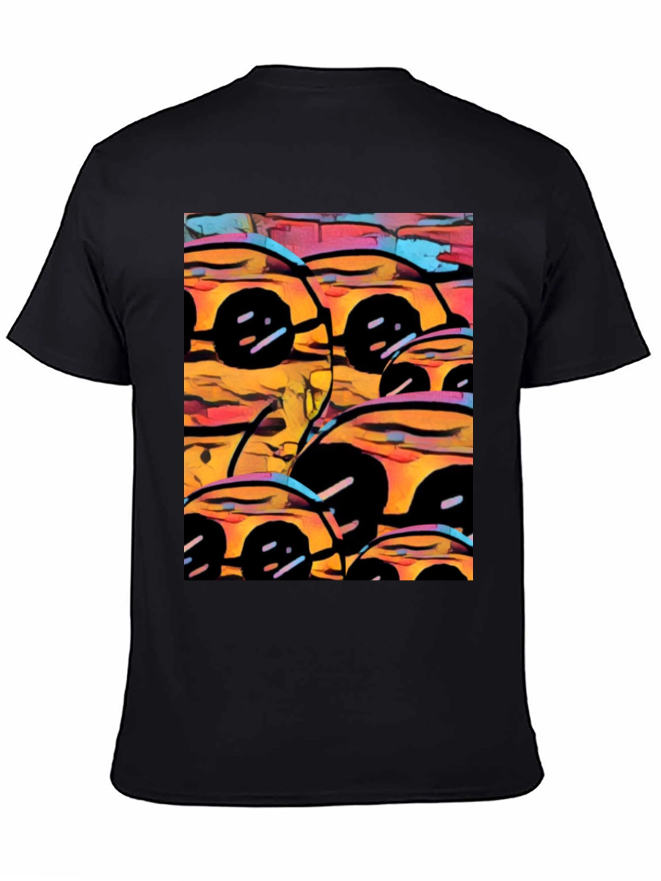 Abstract Cars Graphic Tee - Modern Art Print