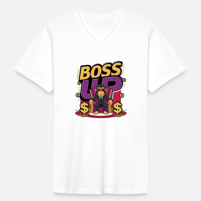 Boss Up Monkey Design