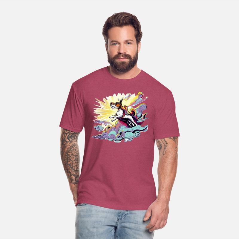 Boundless Skies: Jack Russell Terrier in Flight