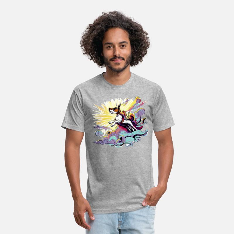 Boundless Skies: Jack Russell Terrier in Flight