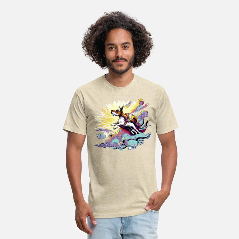 Boundless Skies: Jack Russell Terrier in Flight