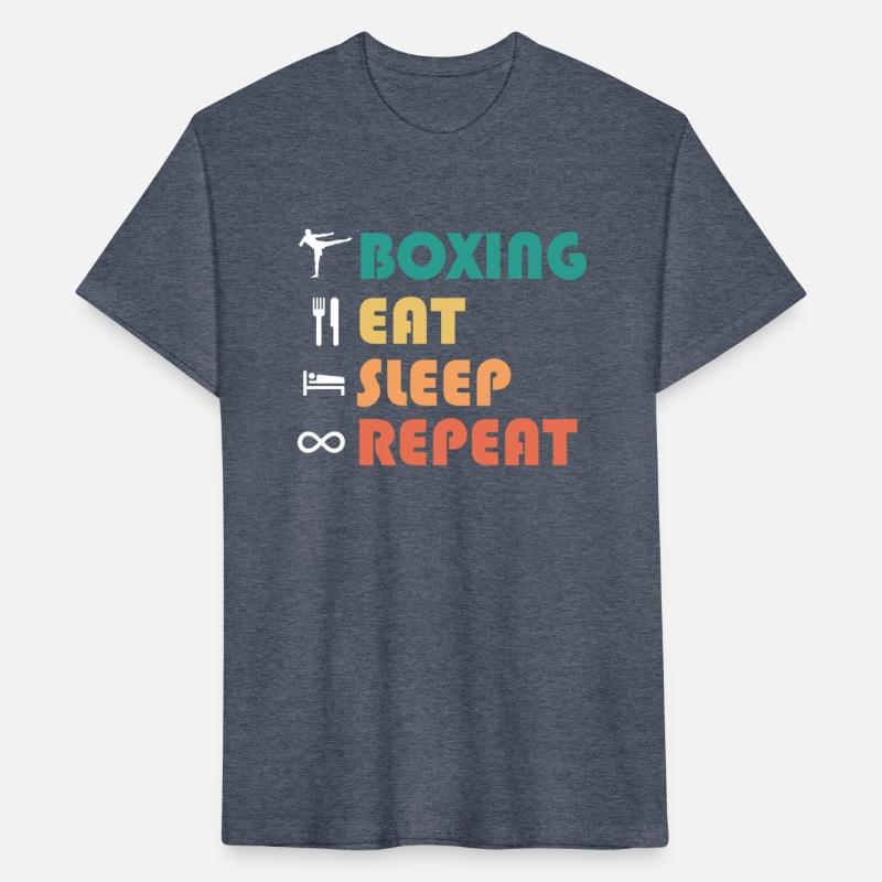boxing eat sleep repeat