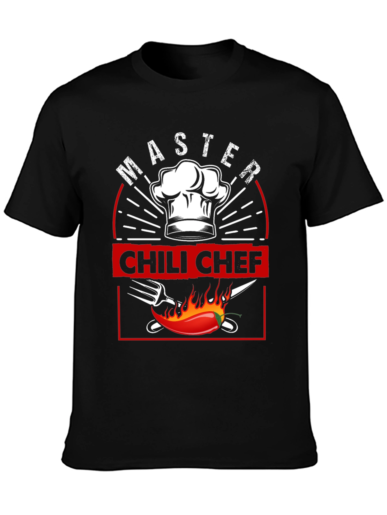 Master Chili Chef Graphic T-Shirt