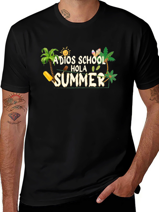Adios School Hola Summer Graphic Tee