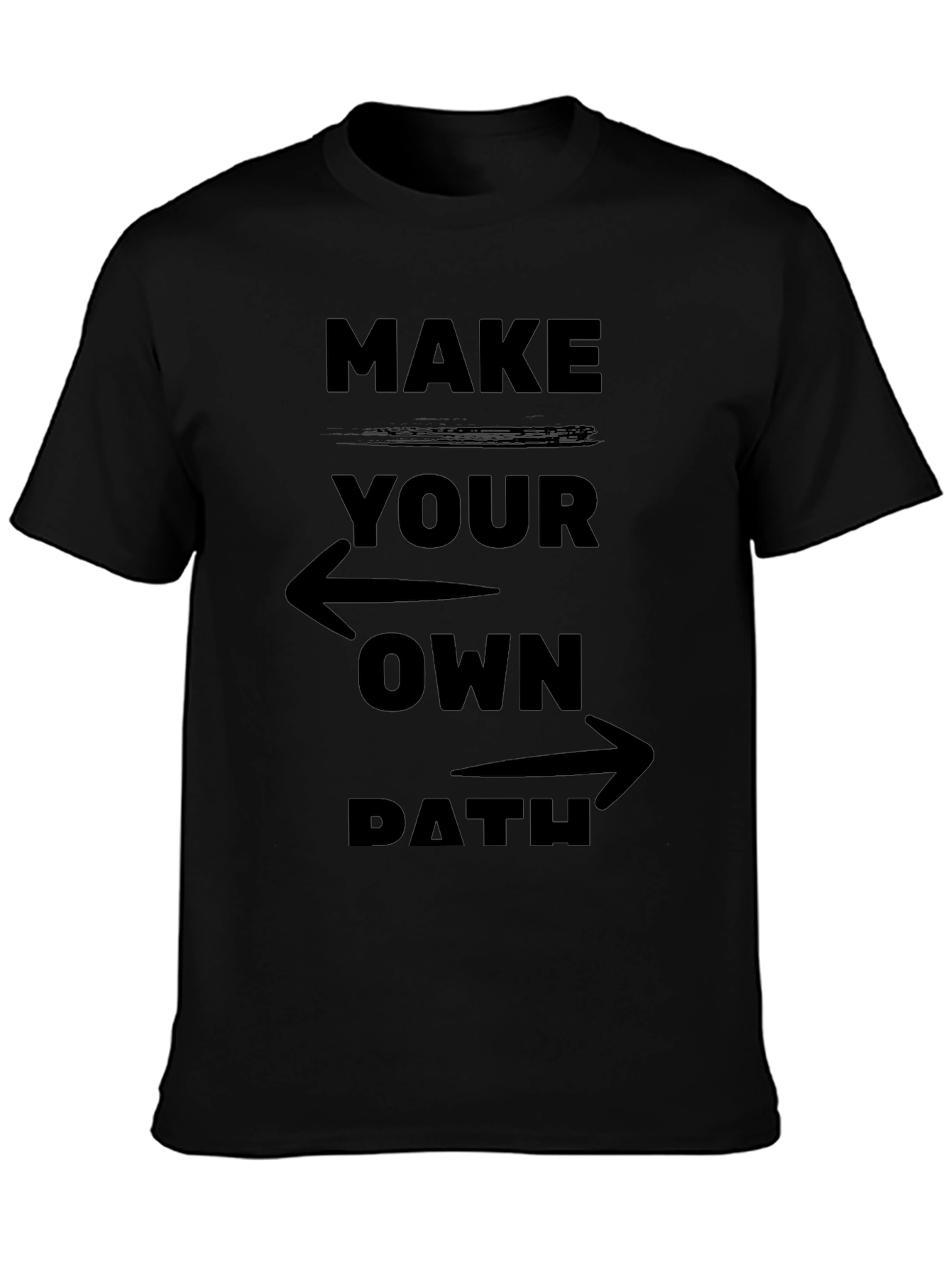 Make Your Own Path Graphic Tee - Motivational Design