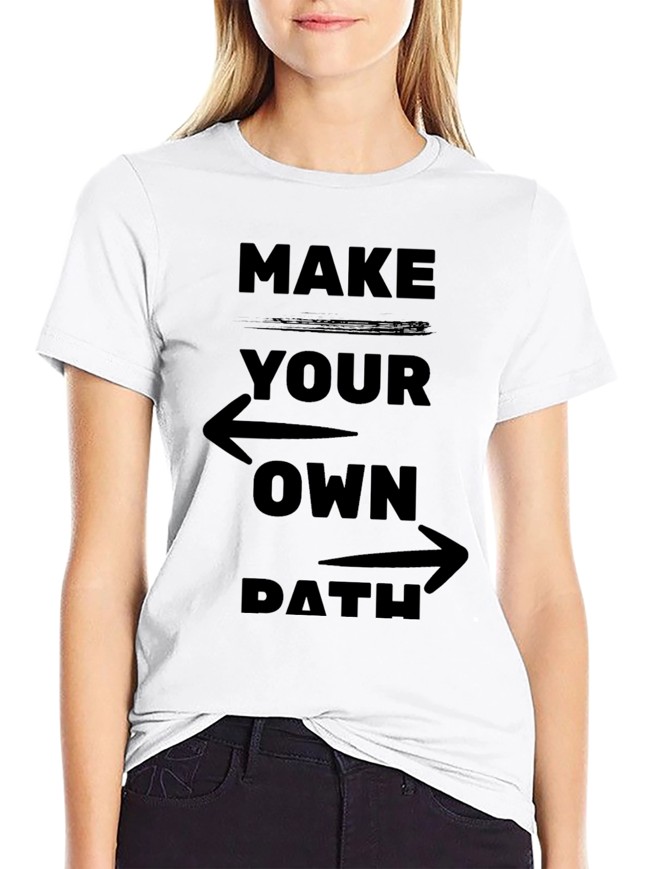 Make Your Own Path Graphic Tee - Motivational Design