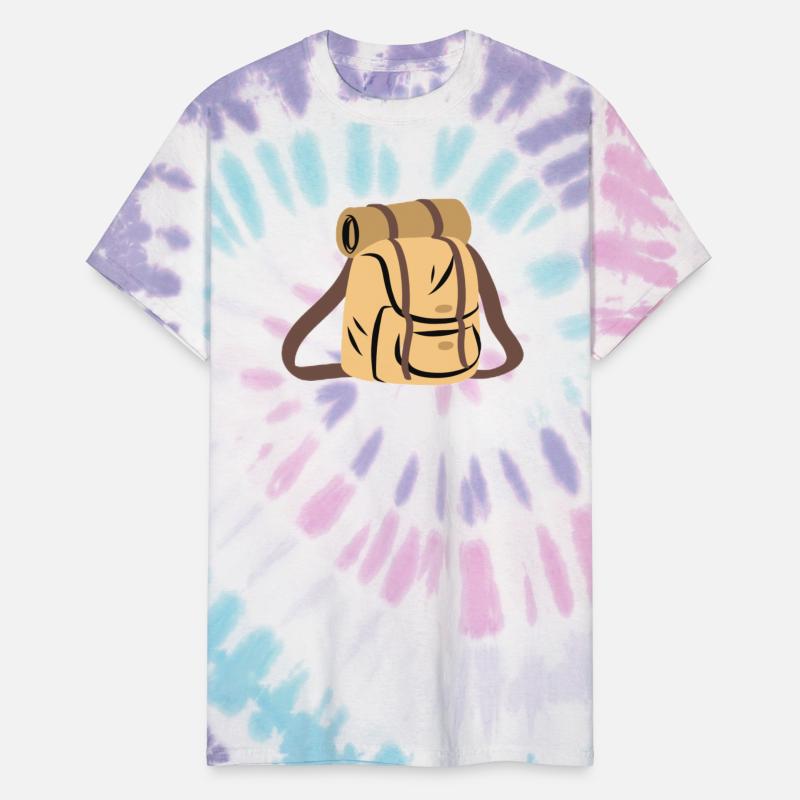 Brown Simple Travel More T Shirt