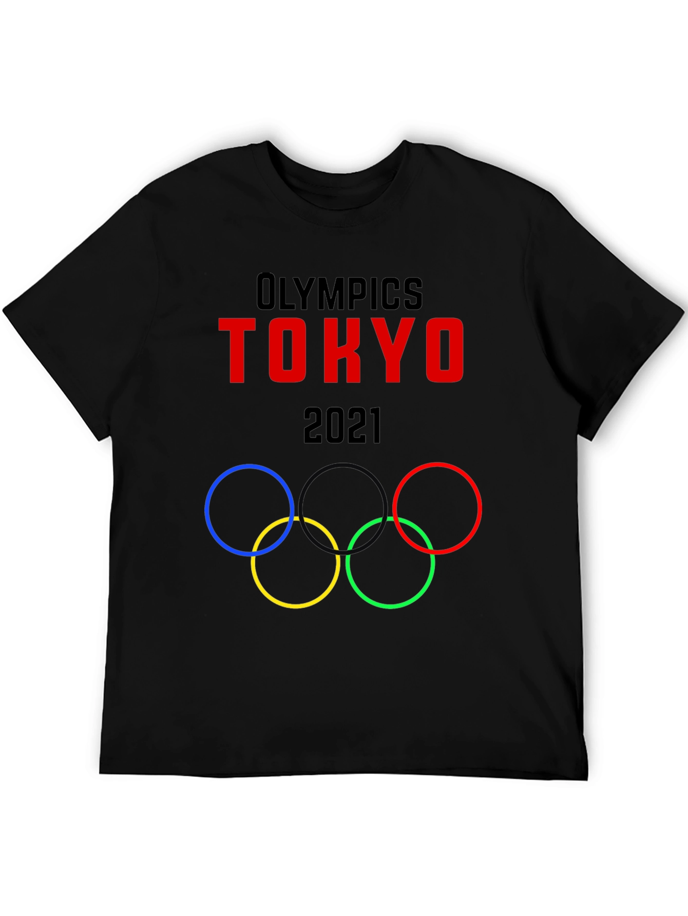 Tokyo Olympics 2021 T-Shirt - Black
