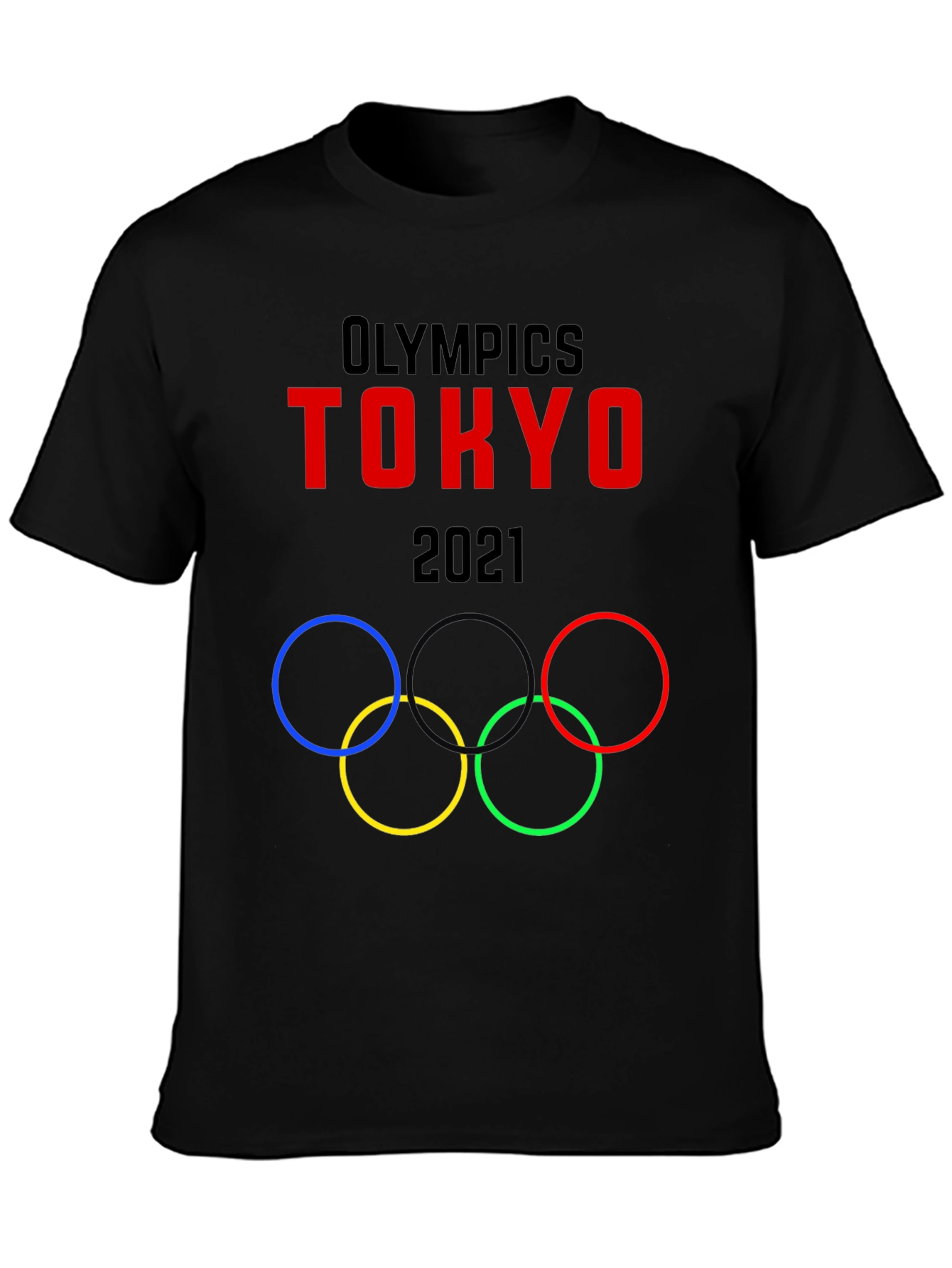 Tokyo Olympics 2021 T-Shirt - Black