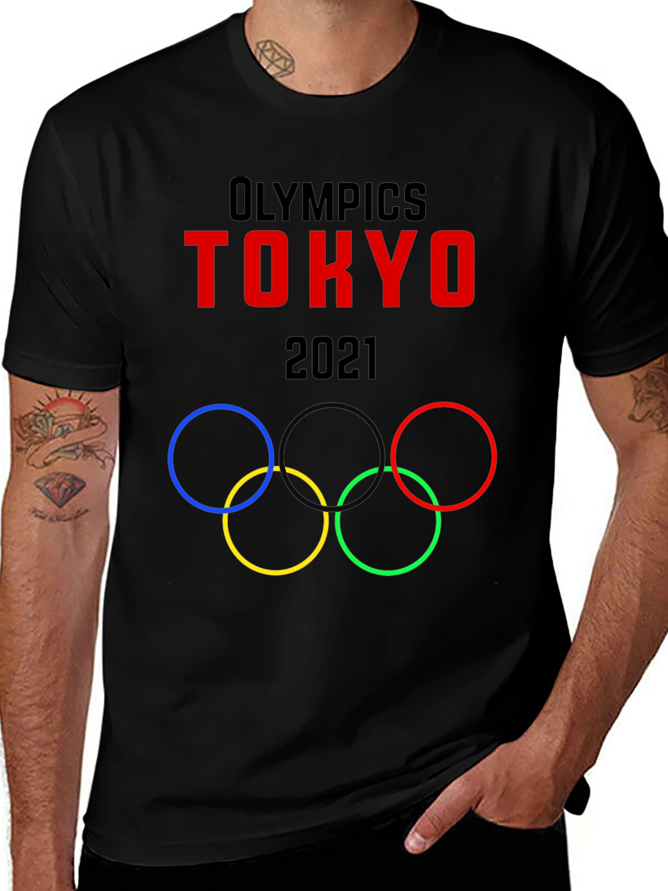 Tokyo Olympics 2021 T-Shirt - Black