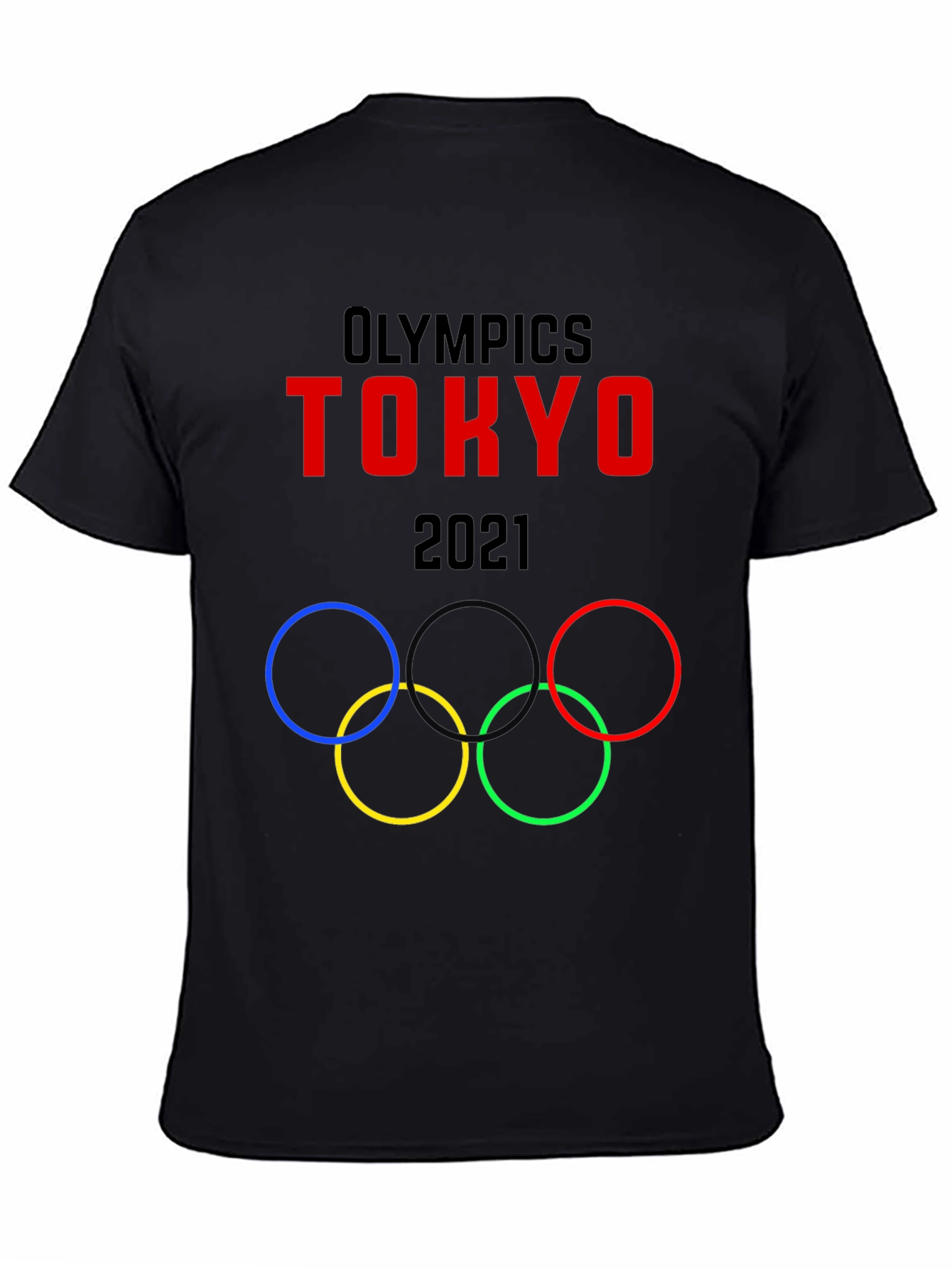 Tokyo Olympics 2021 T-Shirt - Black
