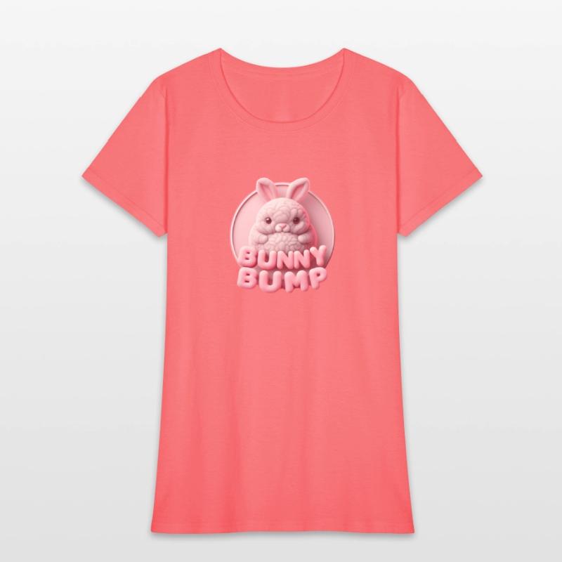 Bunny Bump Baby Announcement Design