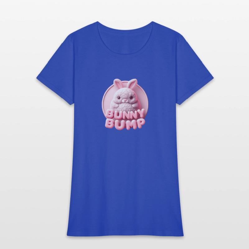 Bunny Bump Baby Announcement Design