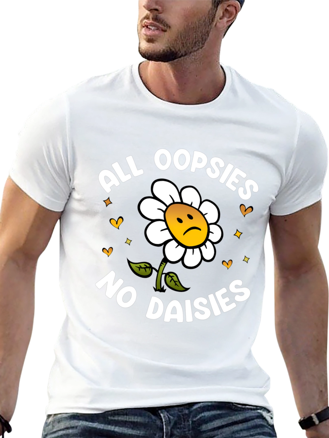 Oopsies Daisies Graphic T-Shirt - Unisex