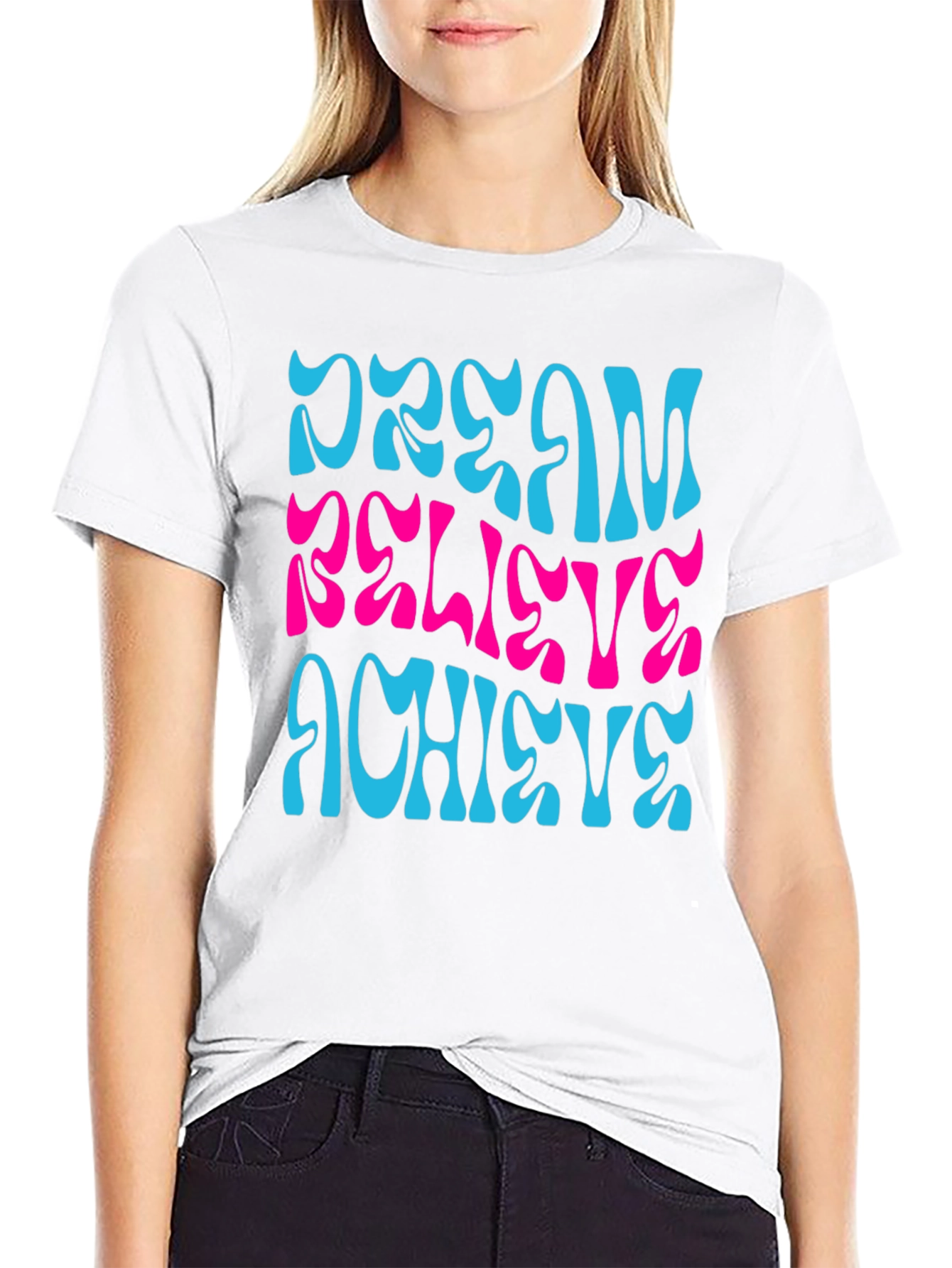 Dream Believe Achieve Graphic Tee