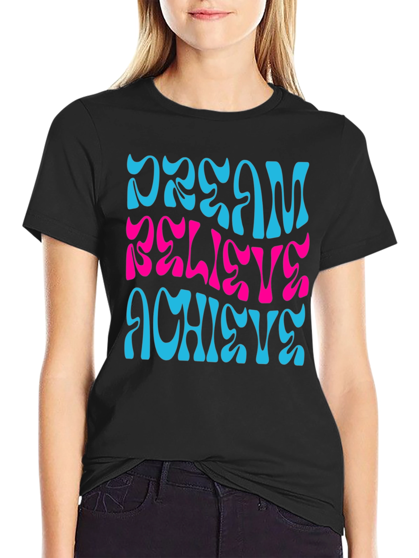 Dream Believe Achieve Graphic Tee