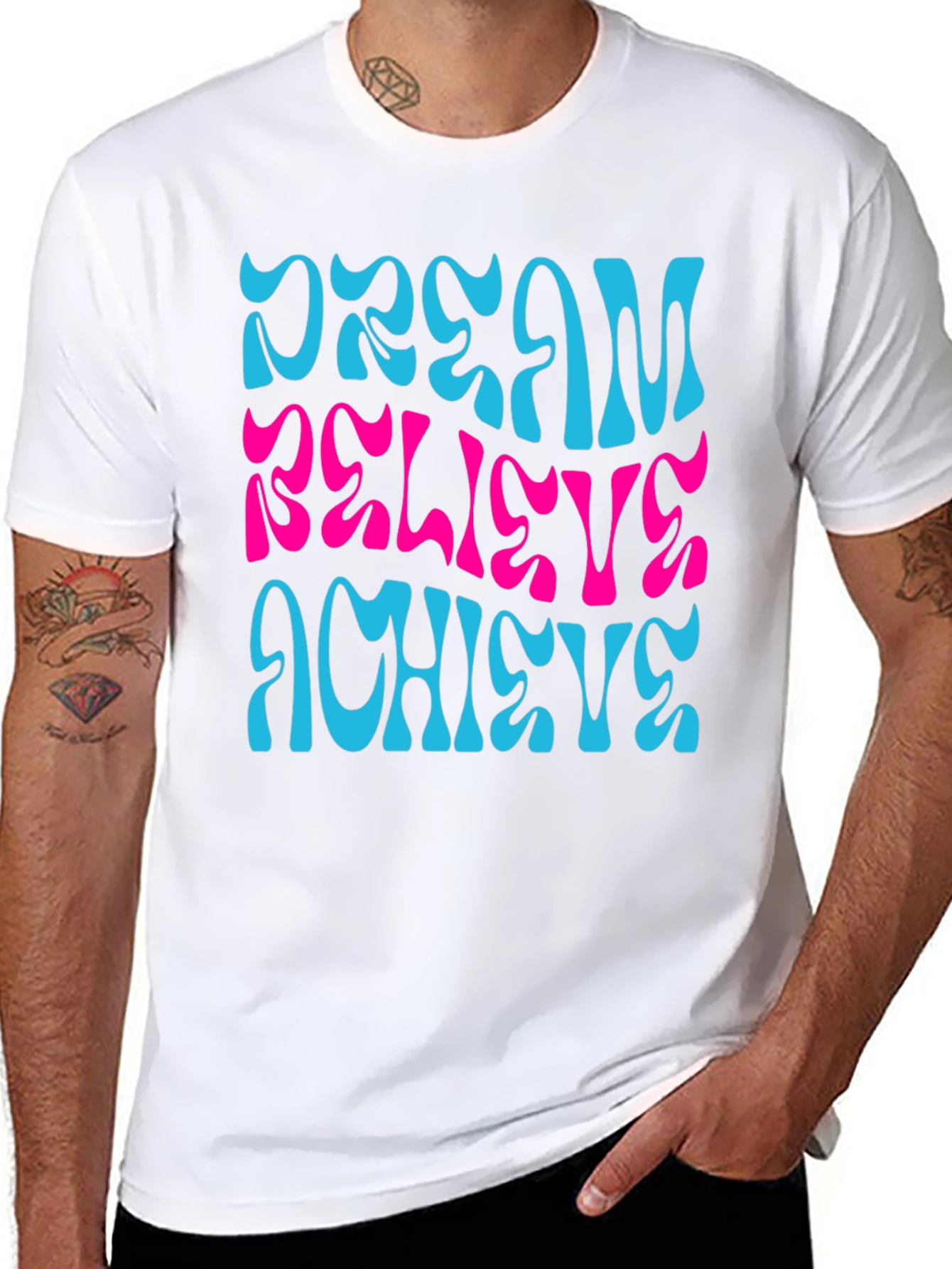 Dream Believe Achieve Graphic Tee