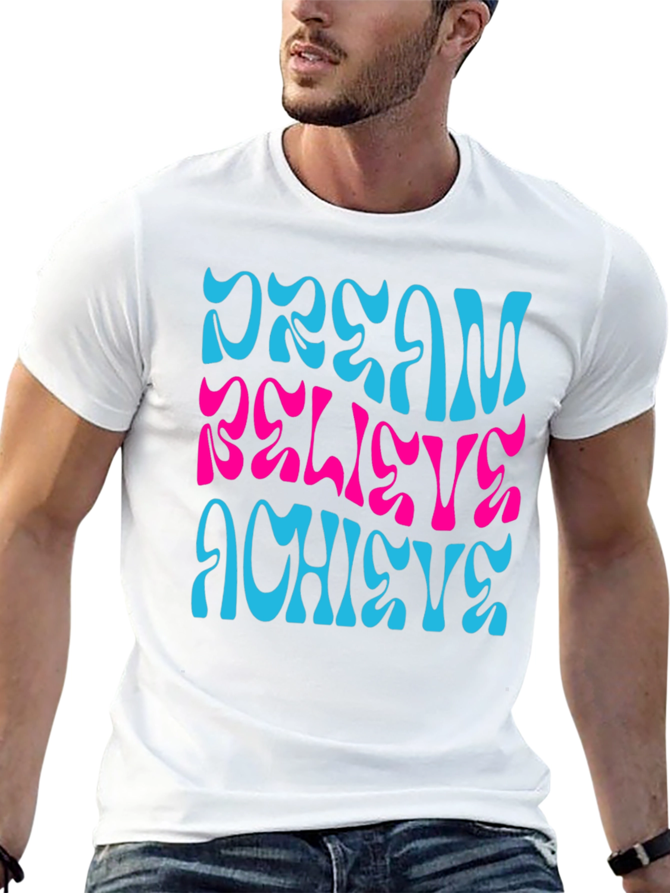 Dream Believe Achieve Graphic Tee