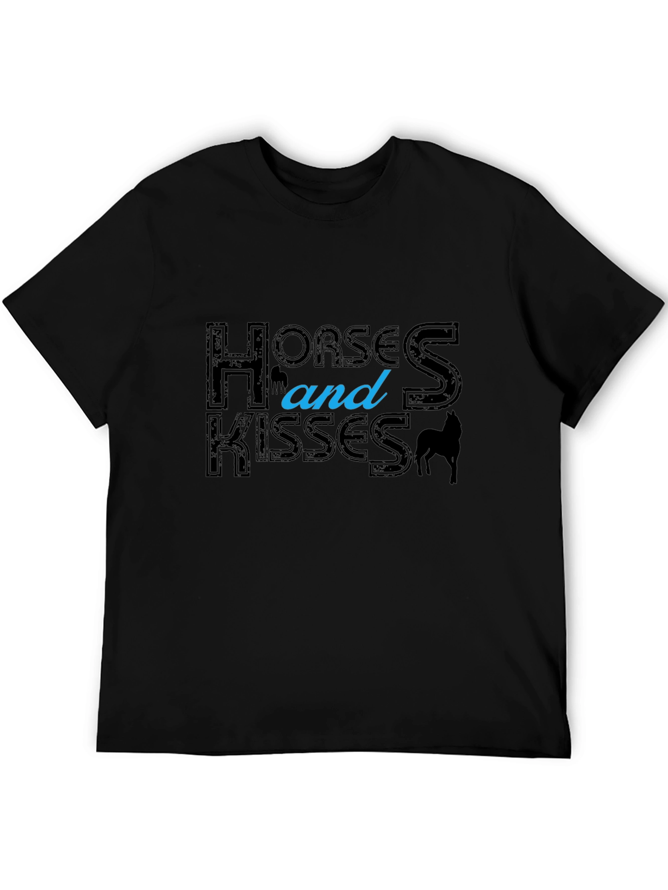 Horses and Kisses Graphic T-Shirt