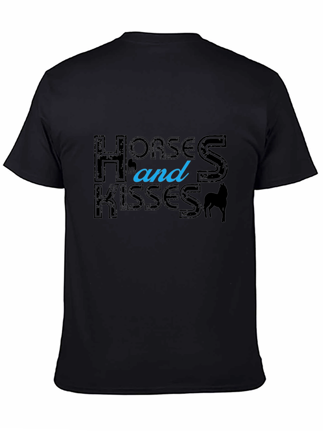 Horses and Kisses Graphic T-Shirt