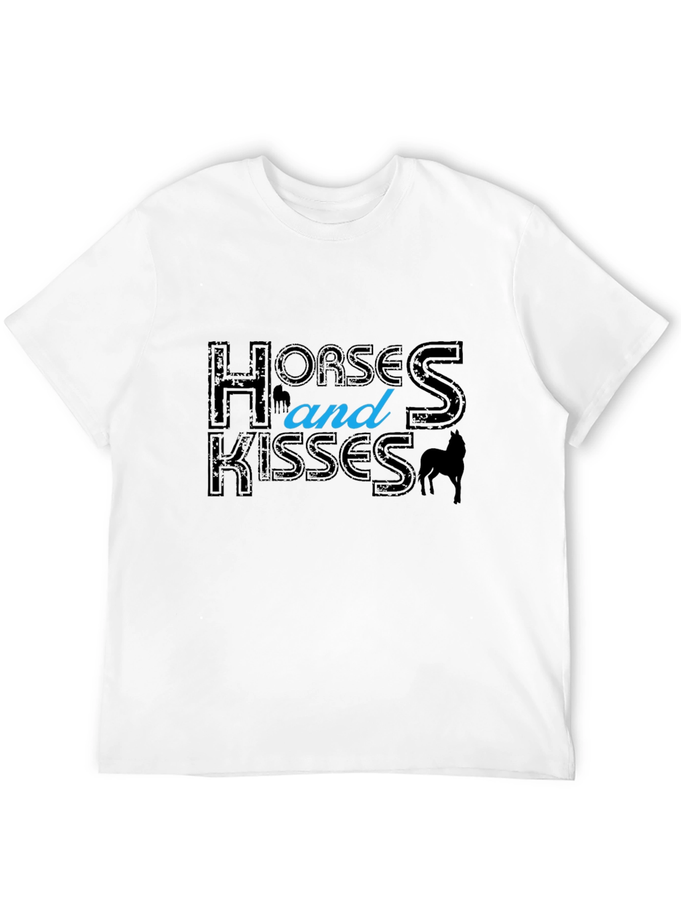 Horses and Kisses Graphic T-Shirt