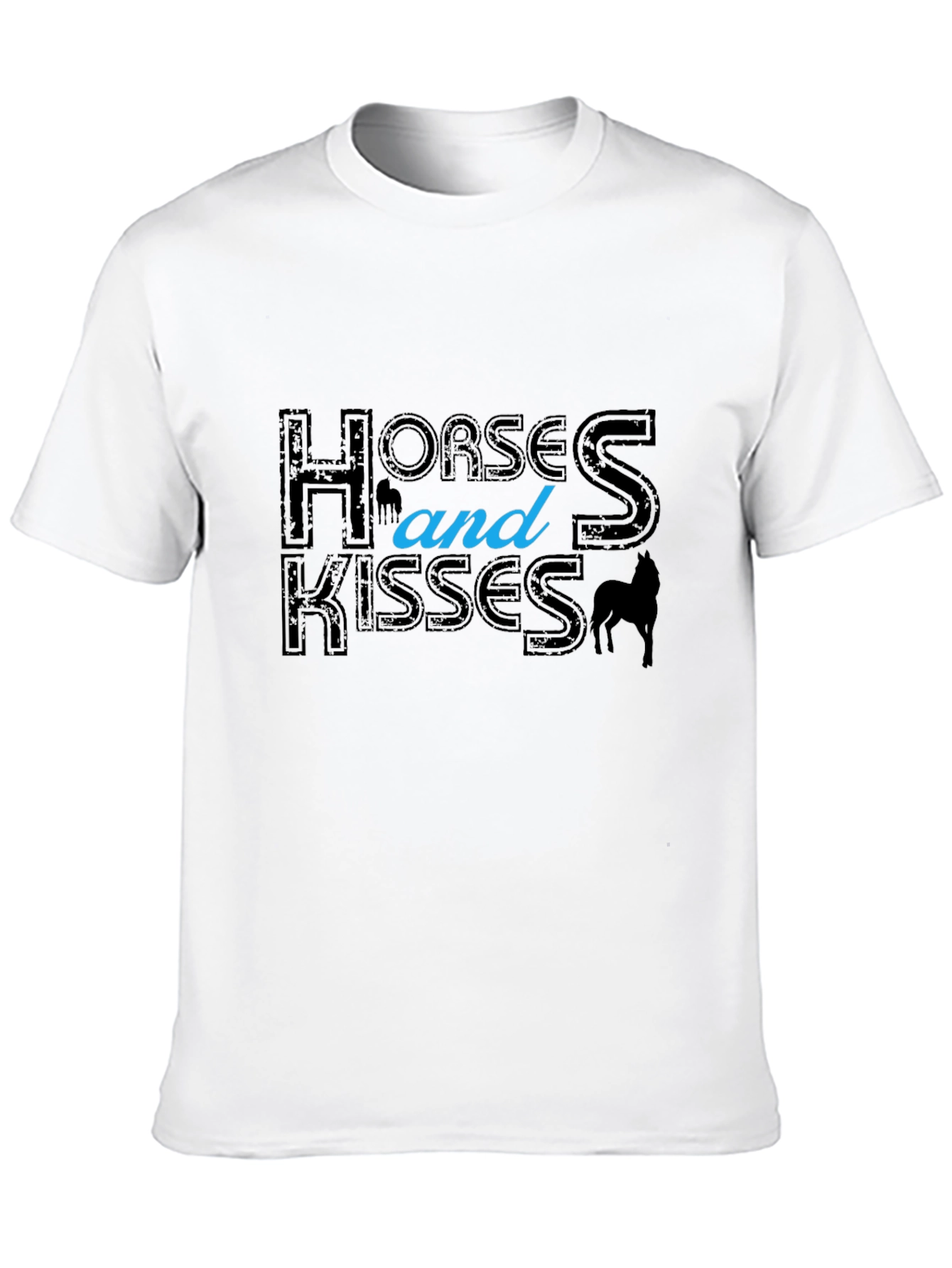 Horses and Kisses Graphic T-Shirt