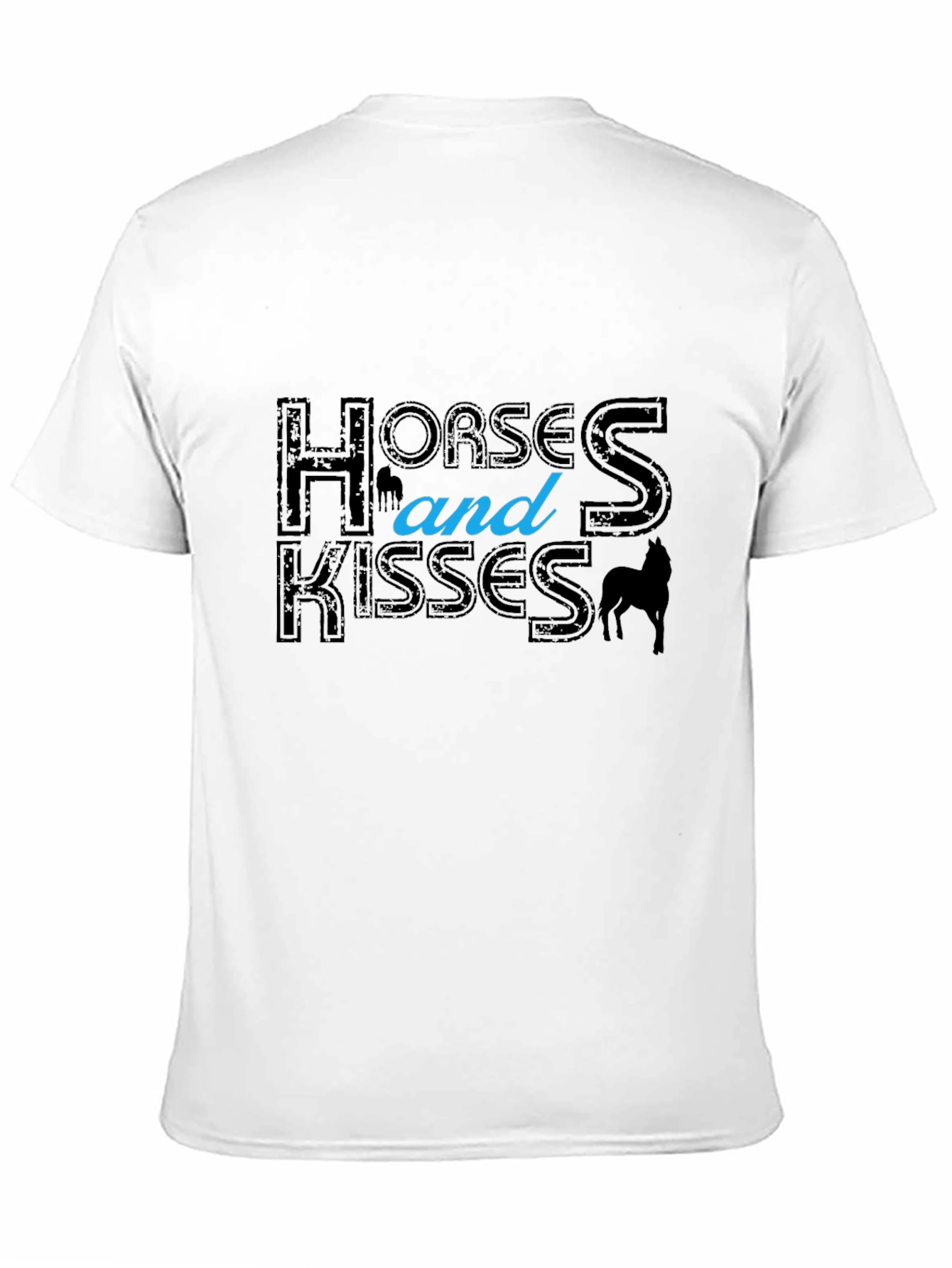 Horses and Kisses Graphic T-Shirt