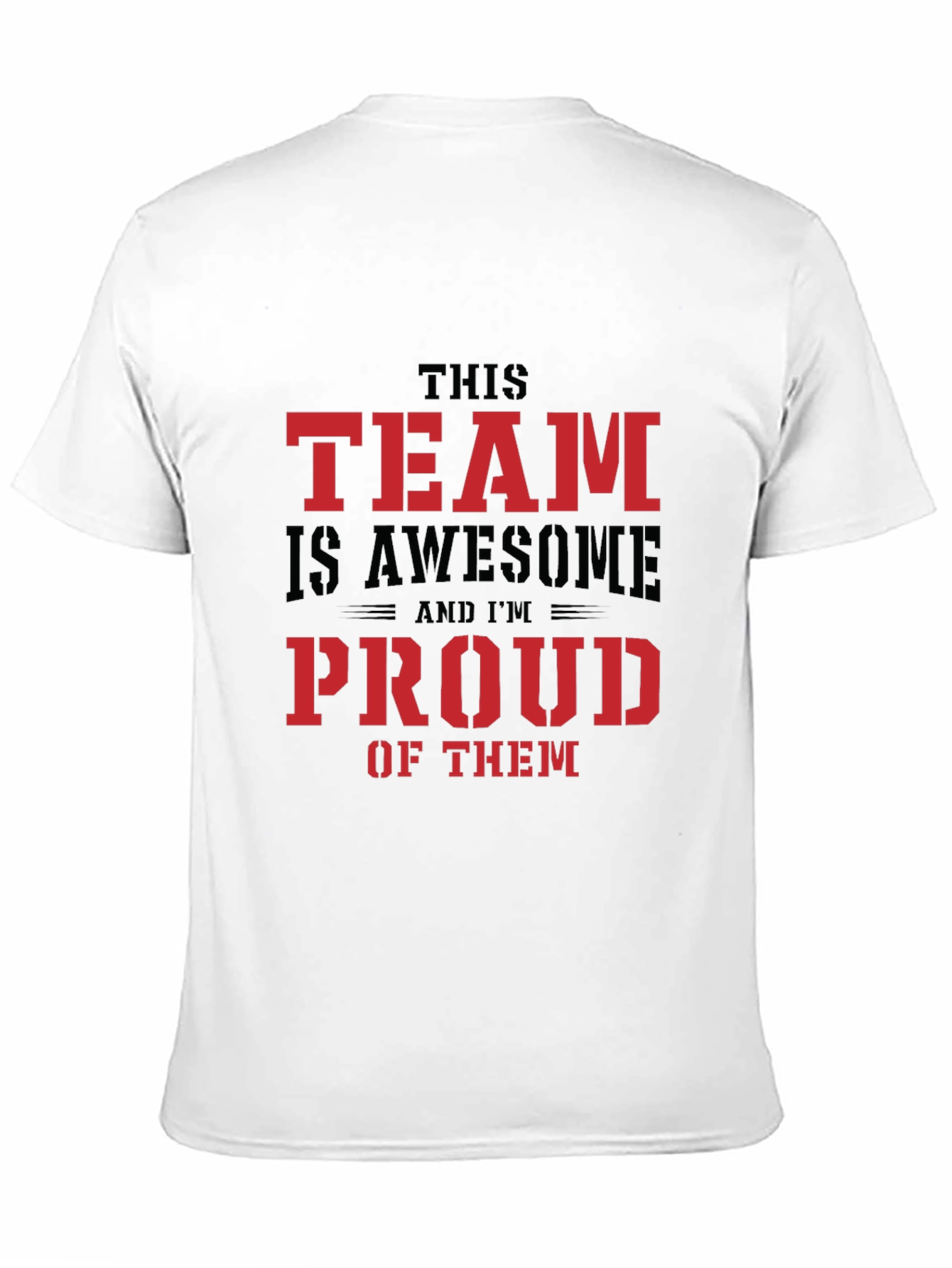 Awesome Team Pride Graphic Tee