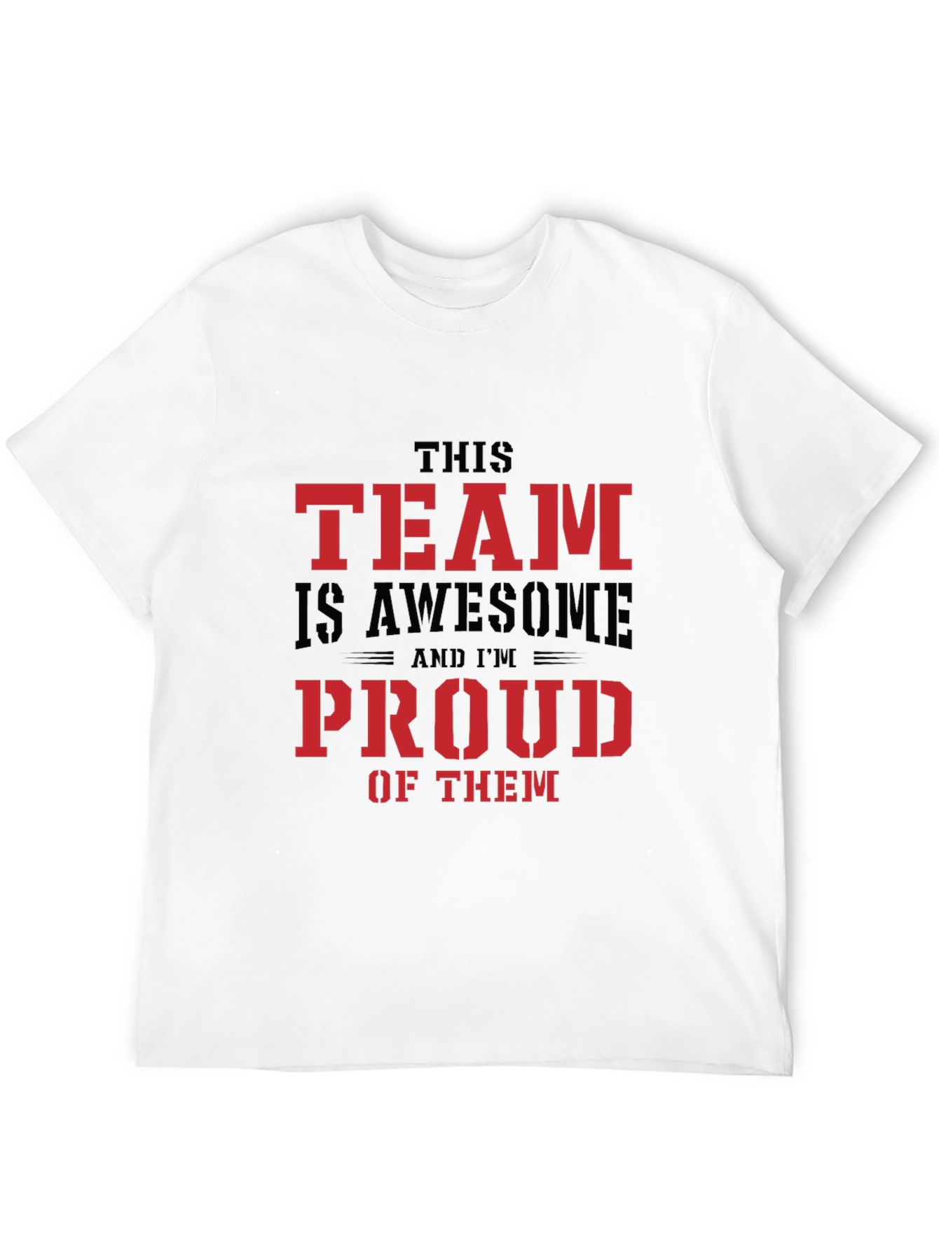 Awesome Team Pride Graphic Tee