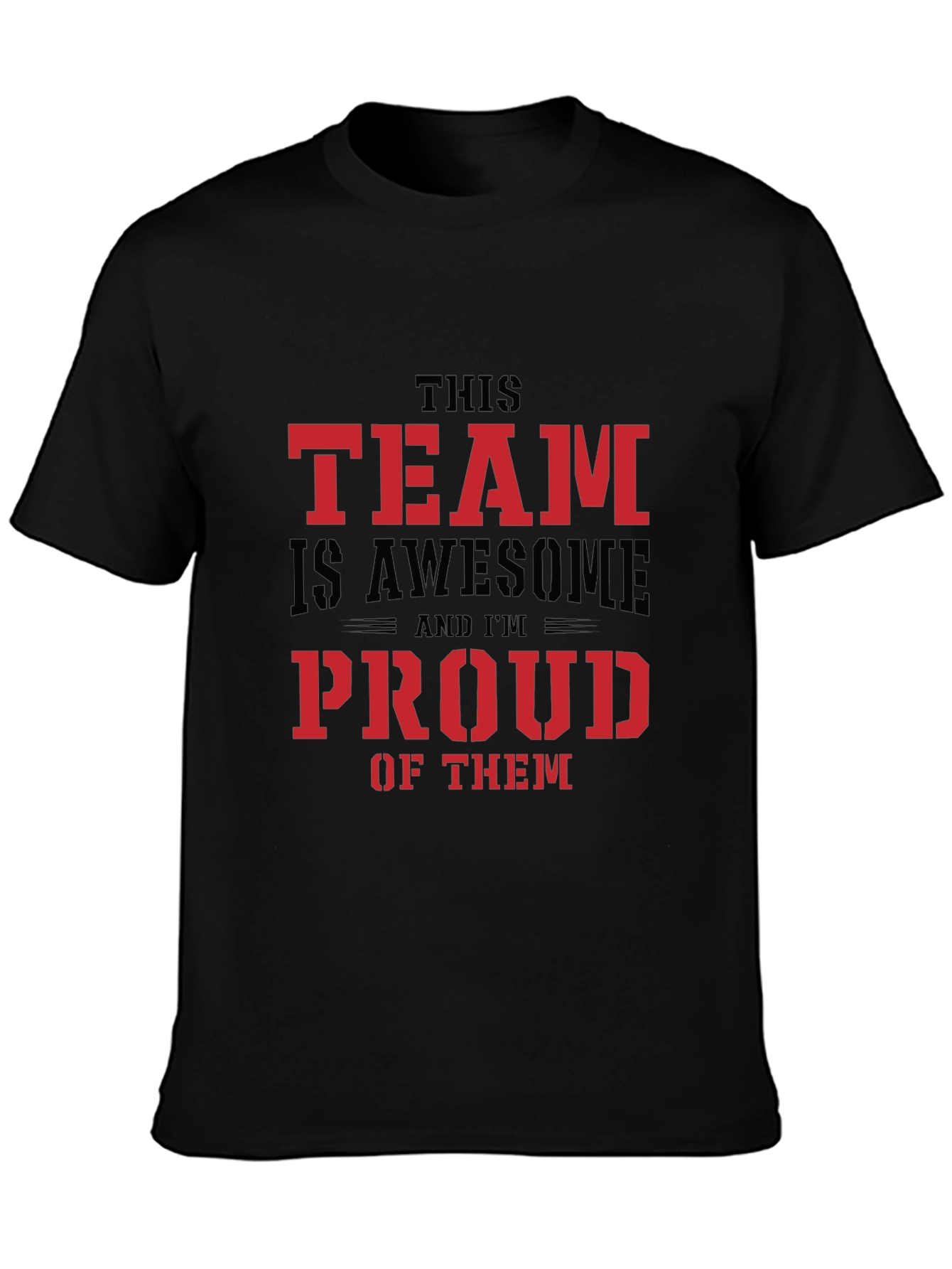 Awesome Team Pride Graphic Tee