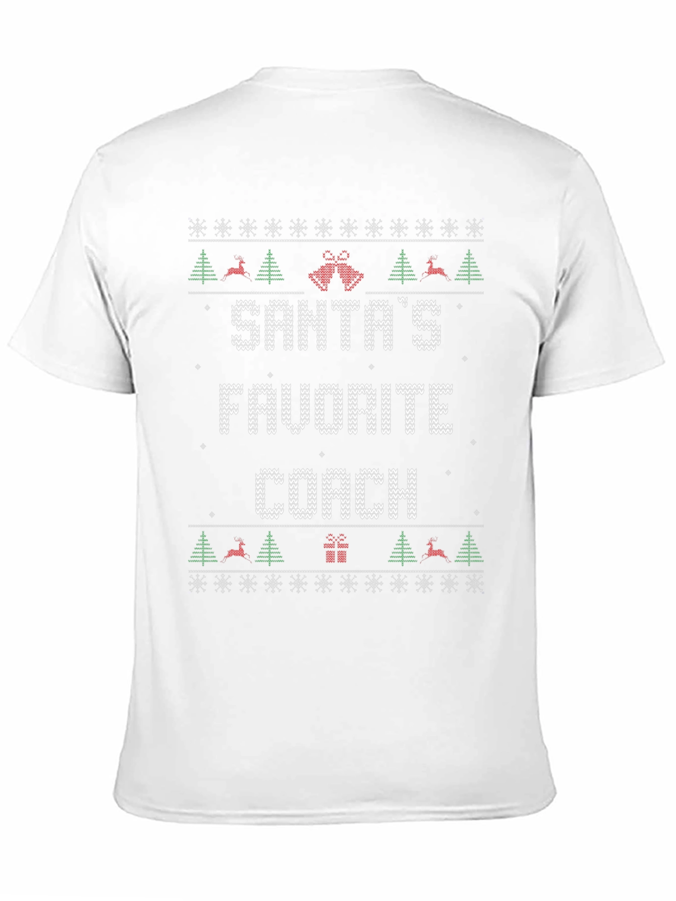 Santas Favorite Coach Ugly Christmas Sweater T-Shirt