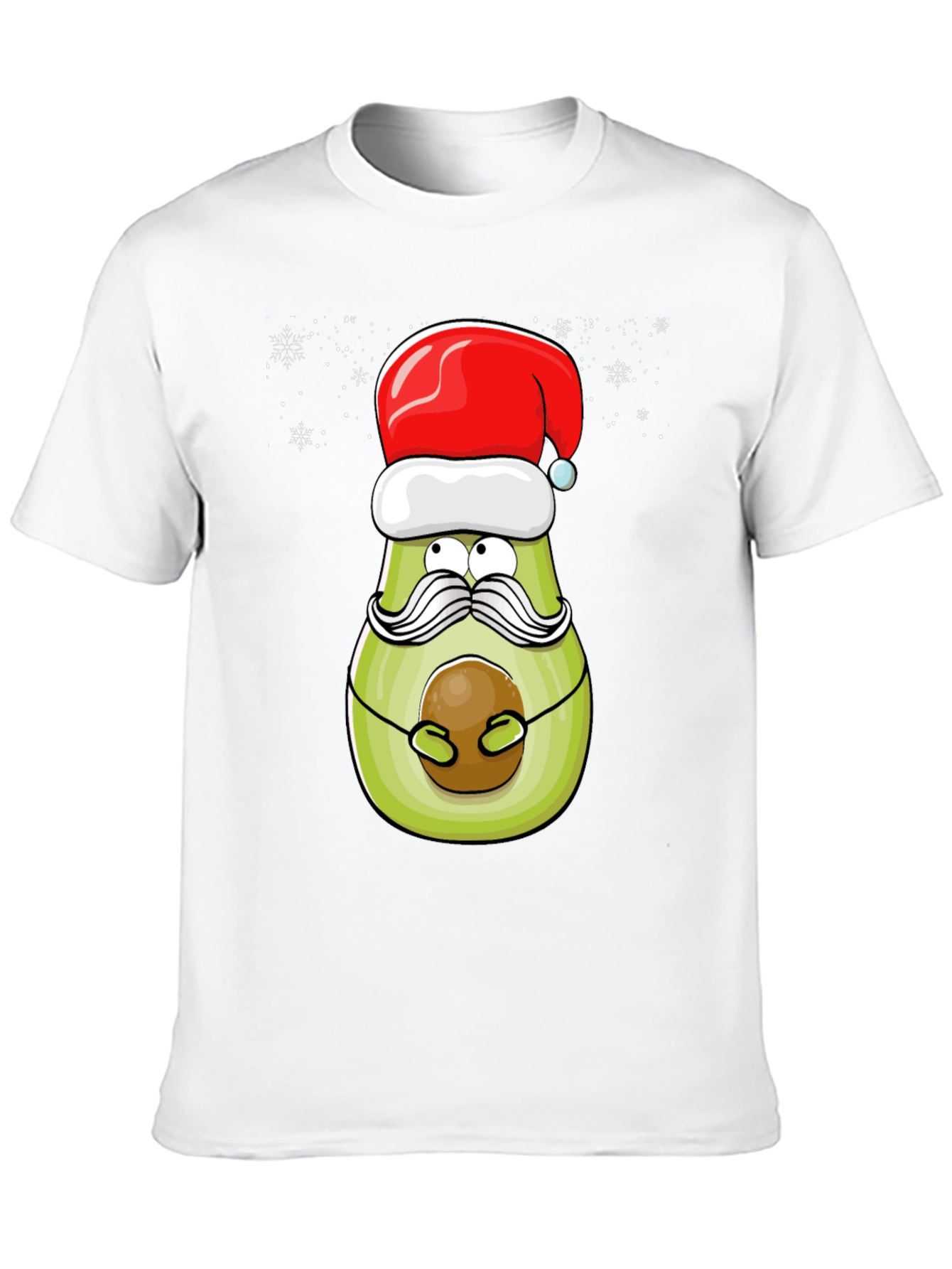 Festive Avocado Christmas T-Shirt
