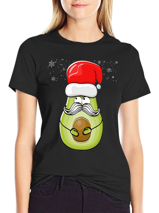 Festive Avocado Christmas T-Shirt